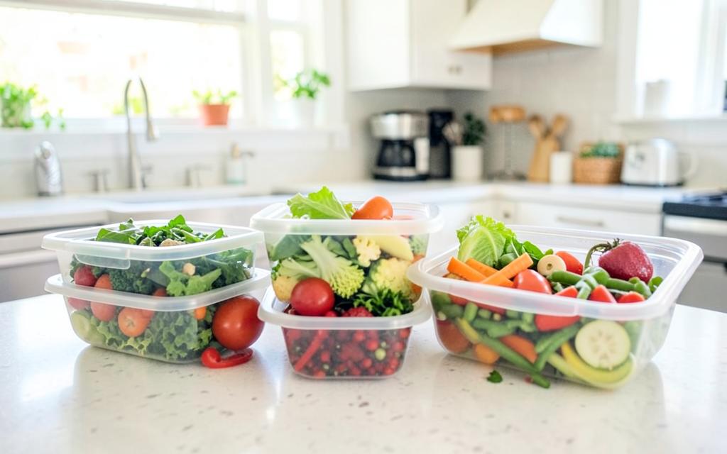 Meal Prep für Berufstätige: Fünf Mittagessen in 90 Minuten